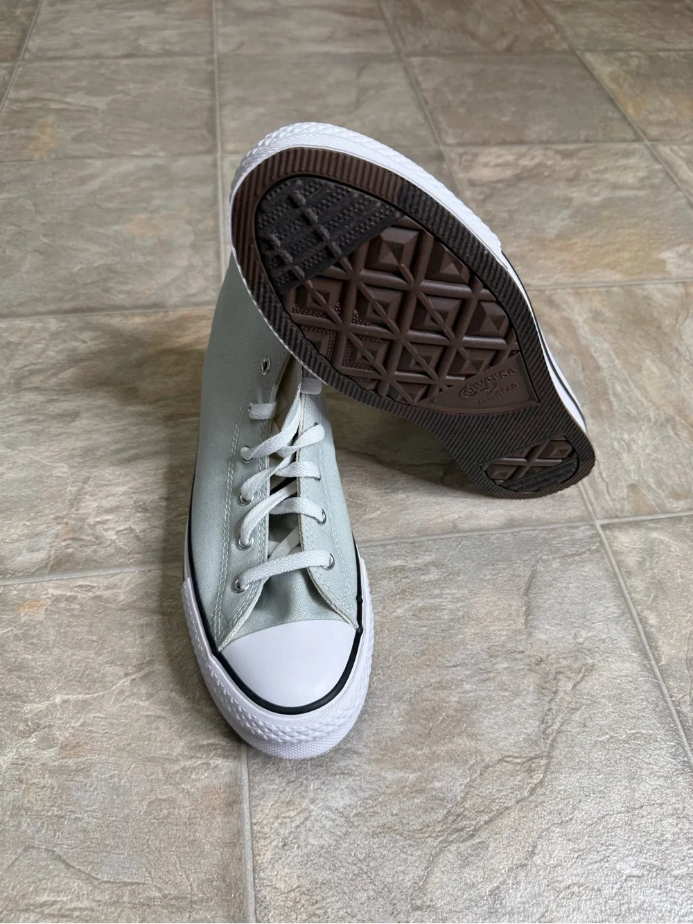 Converse All Star Hi CTAS Eva Lift GS Shoe Size 7Y Gray A13122F NWT